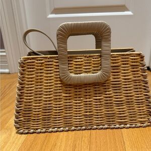 BCBGMAXAZRIA Woven Purse